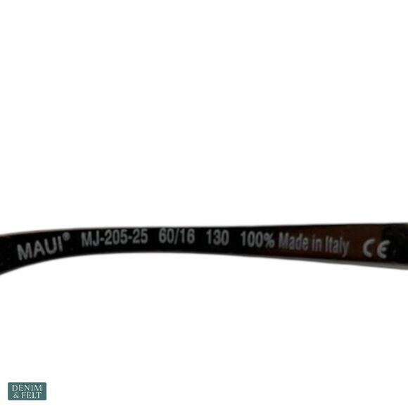 😎 Maui Jim Bayfront Aviator Sunglasses Gloss Brown HCL Bronze Polarized - Picture 14 of 14